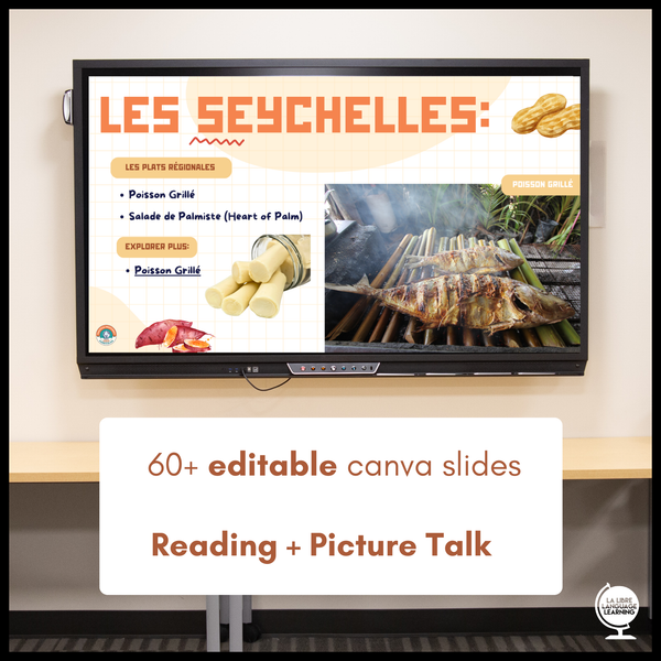 Francophone Cuisine Picture Talk and Discussion Guide