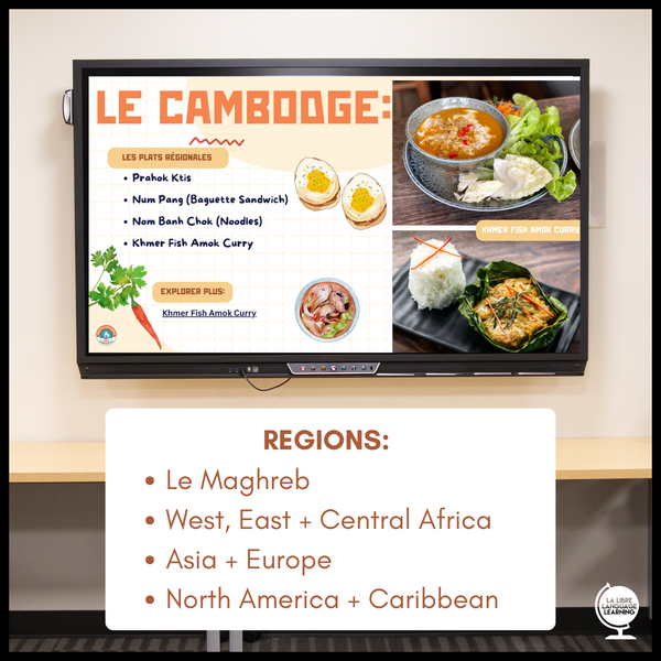 Francophone Cuisine Picture Talk and Discussion Guide