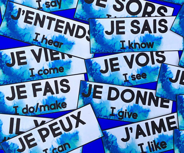 Word Wall Set for French Class - PRINT