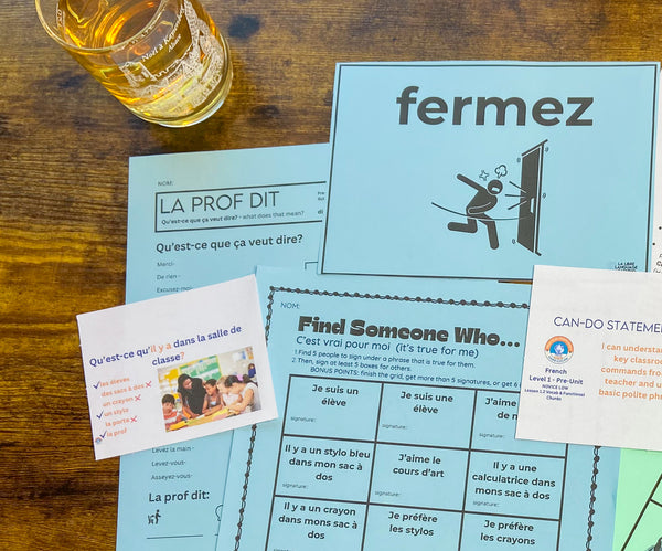 French 1 FOUNDATIONS Mini-Unit | Practical Proficiency Curriculum