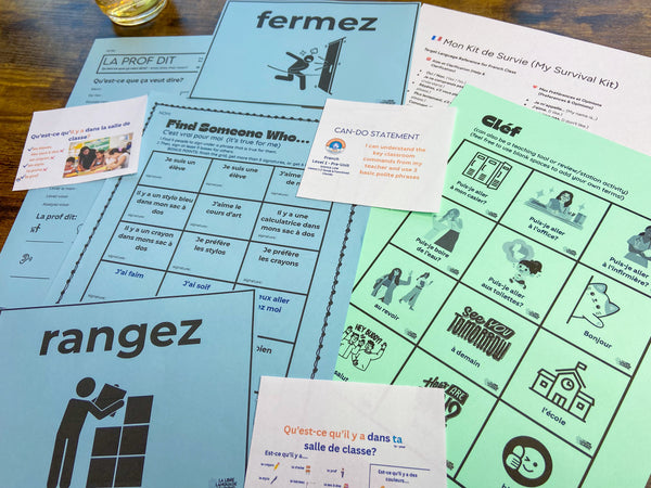French 1 FOUNDATIONS Mini-Unit | Practical Proficiency Curriculum