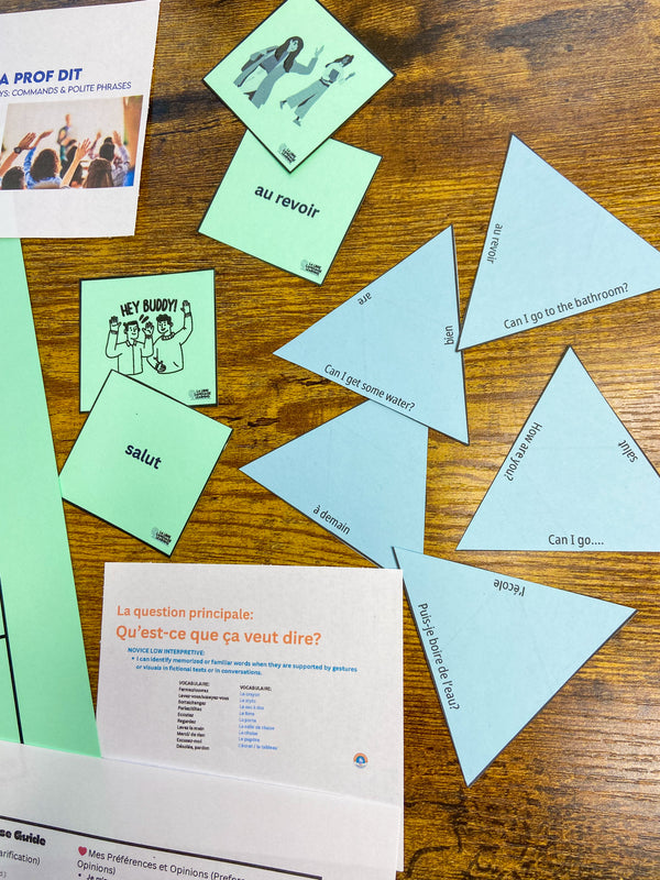 French 1 FOUNDATIONS Mini-Unit | Practical Proficiency Curriculum