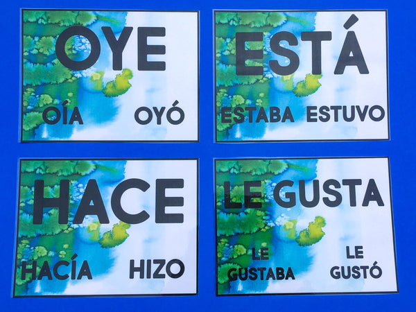 Word Wall Set for Spanish Class - PRINT