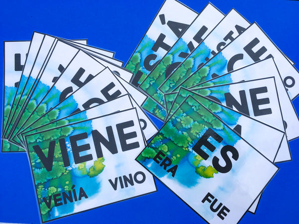 Word Wall Set for Spanish Class - PRINT